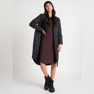 Kit and Ace All Day Long Puffer Jacket black xs